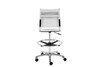 Axel Adjustable Height Drafting Office Stool|white