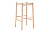 Evelina Bar Stool without Backrest|natural_frame