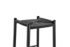 Evelina Bar Stool without Backrest|seat_frame_black