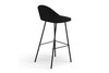 Dallas Boucle Bar Stool (Set of 2)|black