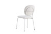 Lisette Boucle Side Chair (Set of 2)|white