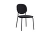 Lisette Boucle Side Chair (Set of 2)|black