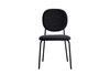 Lisette Boucle Side Chair (Set of 2)|black