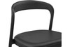 Estelle Side Chair|black_leatherette_and_black_wood_frame