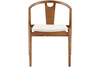 Blanche Side Chair|natural_fabric_seat_and_walnut_frame