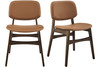 Gunther Side Chair (Set of 2)|dark_tan_leatherette