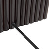 Torque Accent Ebony Floor Lamp