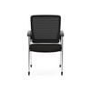 Eon Visitor Chair|black_chrome