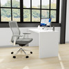 Eon Office Chair|gray_white_polished_aluminum lifestyle