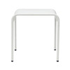 Enid 22 Inch Outdoor Side Table|white