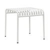 Enid 22 Inch Outdoor Side Table|white