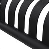 Enid 22 Inch Outdoor Side Table|black