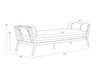 ADELINA DAYBED|heather_ivory_tweed