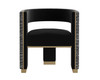 ADAMINA DINING ARMCHAIR|abbington_black_hobbes_night