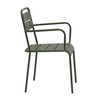 Rosco Outdoor Armchair (Set of 2)|dark_green