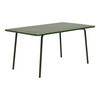 Rosco 63 Inch Outdoor Rectangle Table|dark_green