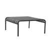 Enid 36 Inch Outdoor Coffee Table|black