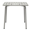 Rosco 32 Inch Outdoor Square Table|oyster_gray