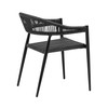 Iselin Outdoor Armchair (Set of 2)|black