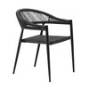 Iselin Outdoor Armchair (Set of 2)|black