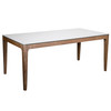 Haldis 71 Inch Rectangle Table|white