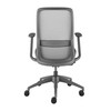 Kasper Office Chair|gray_pu_seat