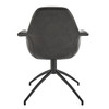Ralph Swivel Armchair|charcoal_gray_black