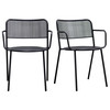 Nansen Outdoor Armchair (Set of 2)|black