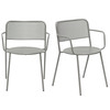 Nansen Outdoor Armchair (Set of 2)|oyster_gray
