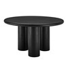Gunda 53 Inch Round Table|black
