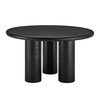 Gunda 53 Inch Round Table|black
