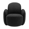 Brody Swivel Lounge Chair|black