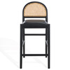 Laylie Rattan Counter Stool|black