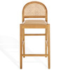 Laylie Rattan Counter Stool|tan_natural