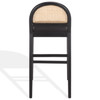Laylie Rattan Counter Stool|black_black