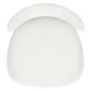 Marisol Boucle Dining Chair|white_black