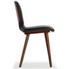 Tazmyn Leather Dining Chair|black_walnut