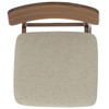 Madina Wood Mid-Century Dining Chair (Set of 2)|walnut_beige