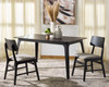 Madina Wood Mid-Century Dining Chair (Set of 2)|black_light_grey