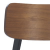 Divya Wood And Linen Dining Chair (Set of 2)|walnut_black_light_grey