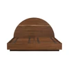 Watson King Bed Brown|brown