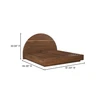 Watson King Bed Brown|brown lifestyle