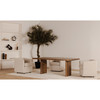 Lila Small Dining Table Brown|brown lifestyle