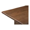 Lila Large Dining Table Brown|brown