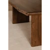 Lila Large Dining Table Brown|brown lifestyle