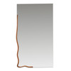 Leni Large Mirror Brown|brown