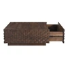 Easton Storage Coffee Table Brown|brown