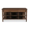 Russet Kitchen Island Brown|brown