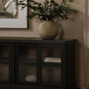 Mona Sideboard Black|black lifestyle