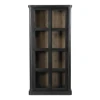 Mona Tall Cabinet Black|black